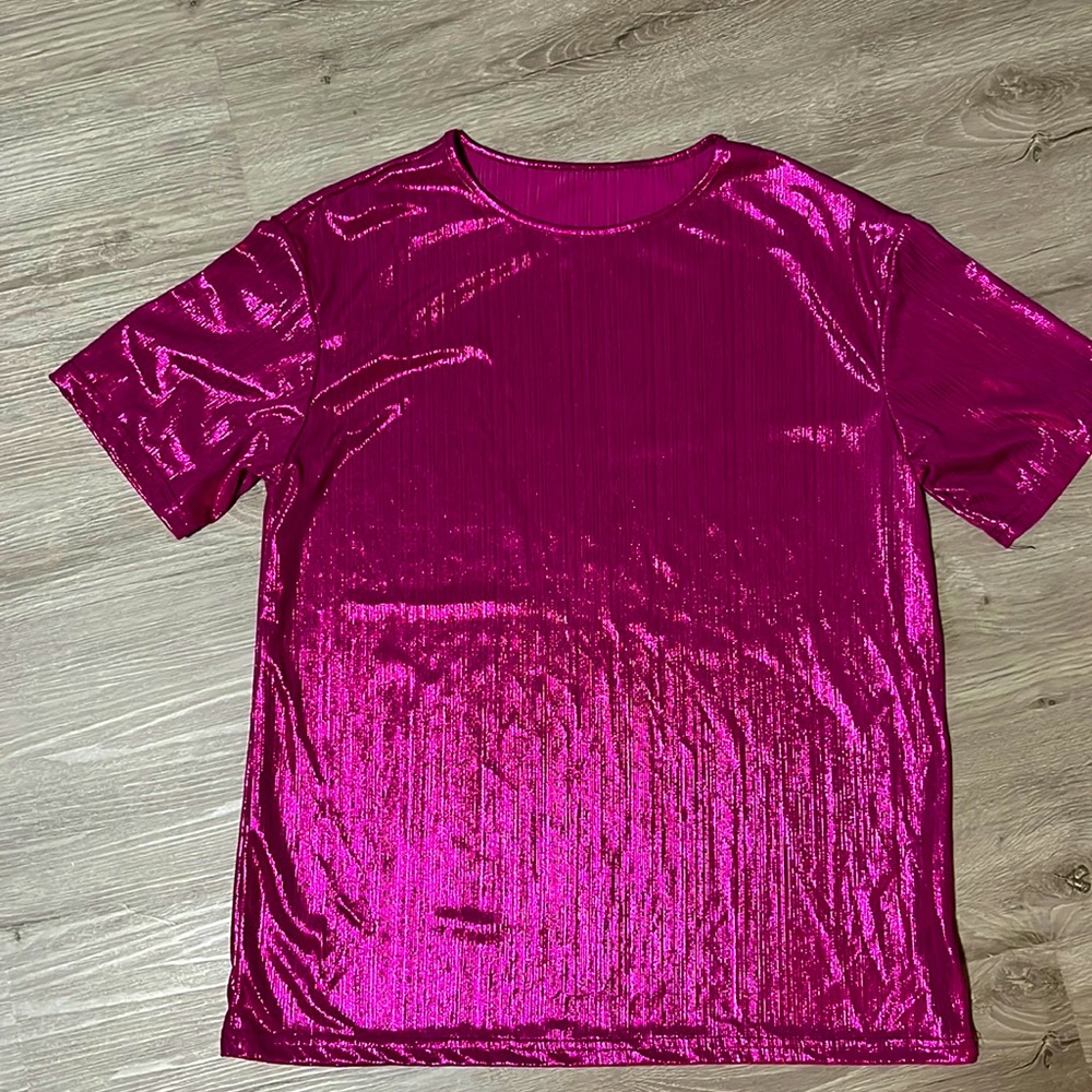 Chrome Pink Blouse
